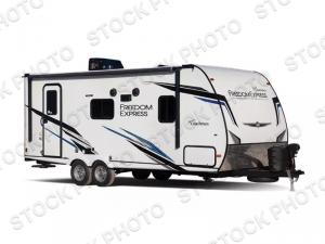 Outside - 2024 Freedom Express Blast 17BLSE Toy Hauler Travel Trailer