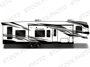 Outside - 2024 Genesis Supreme A40GSTS Toy Hauler Fifth Wheel