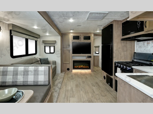 Inside - 2024 SolAire 320TSBH Travel Trailer