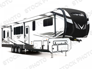 Outside - 2024 Venom V3313TK Toy Hauler Fifth Wheel