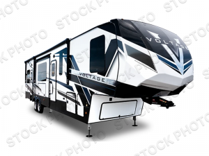 Outside - 2024 Voltage 4135 Toy Hauler Fifth Wheel