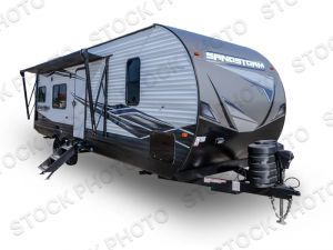 Outside - 2025 Sandstorm 2730SRX Toy Hauler Travel Trailer