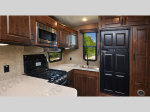 Inside - 2024 Glacier Peak Titanium Series F28RKS Fifth Wheel