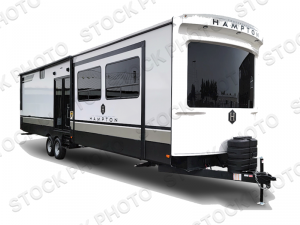 Outside - 2024 Hampton HP374BAR Destination Trailer