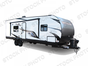 Outside - 2024 Shockwave 2500RLS Toy Hauler Travel Trailer