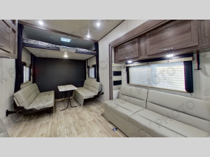 Inside - 2024 Vortex Limited CR380 Toy Hauler Fifth Wheel