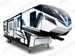 Outside - 2023 Voltage 3675 Toy Hauler Fifth Wheel