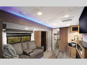 Inside - 2024 Cherokee Alpha Wolf 22SW-L Travel Trailer