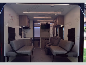 Inside - 2025 Adrenaline 21LT Toy Hauler Travel Trailer