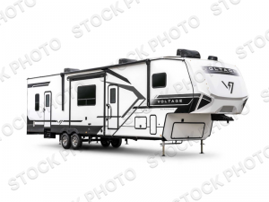 Outside - 2025 Voltage V-Series 3500 Toy Hauler Fifth Wheel