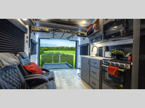 Inside - 2025 Valor All-Access 21T15 Toy Hauler Travel Trailer