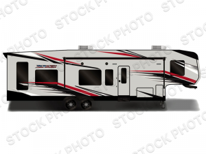 Outside - 2025 Blaze'n 2815BCRT Toy Hauler Fifth Wheel