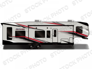 Outside - 2025 Blaze'n 3016BIKS Toy Hauler Fifth Wheel