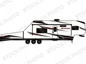 Outside - 2024 Blaze'n Limited BFFS416 Toy Hauler Fifth Wheel