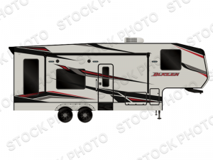 Outside - 2024 Blaze'n Limited BCR280 Toy Hauler Fifth Wheel