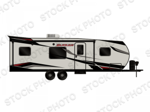 Outside - 2024 Blaze'n Limited BFB210 Toy Hauler Travel Trailer