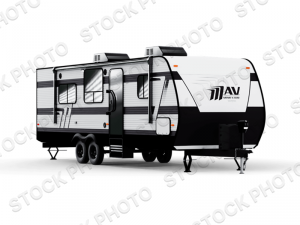 Outside - 2025 Momentum MAV 27MAV Toy Hauler Travel Trailer