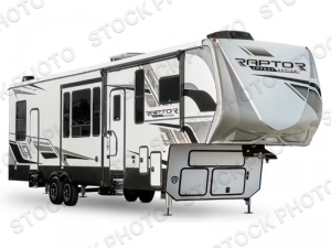 Outside - 2025 Raptor Carbon Series 310 Toy Hauler Fifth Wheel