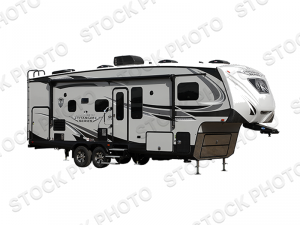 Outside - 2024 Glacier Peak Titanium Series F27MKS Fifth Wheel