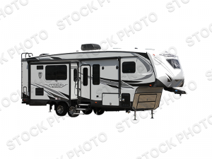 Outside - 2024 Glacier Peak Titanium Series F27KVS Fifth Wheel