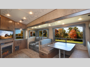 Inside - 2024 Glacier Peak Mountain Series F27MKS Fifth Wheel