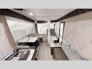 Inside - 2022 Clipper Camping Trailers V3 V-Trec Folding Pop-Up Camper