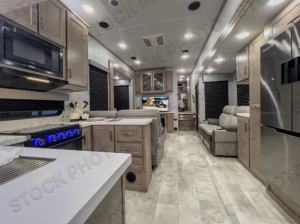 Inside - 2025 Momentum G-Class 415G Toy Hauler Fifth Wheel