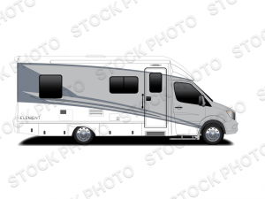 Outside - 2025 Element 25Q Motor Home Class C - Diesel