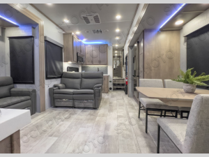 Inside - 2025 Momentum M-Class 414M Toy Hauler Fifth Wheel