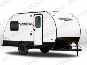 Outside - 2024 Trail Boss 140BH Teardrop Trailer