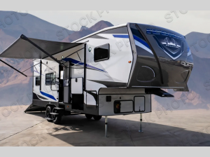 Outside - 2024 Iconic Pro Series F3220CKG Toy Hauler Fifth Wheel