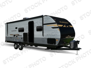 Outside - 2026 Aurora 26ATH Toy Hauler Travel Trailer