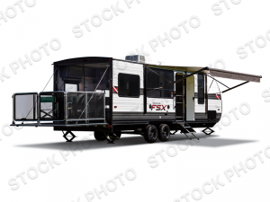 Outside - 2025 Wildwood FSX 181RT Toy Hauler Travel Trailer