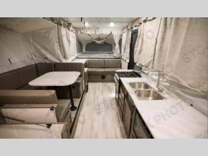 Inside - 2025 Flagstaff High Wall HW29SC Folding Pop-Up Camper