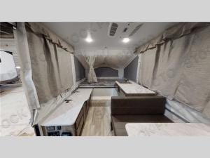 Inside - 2025 Flagstaff Limited Series 206LTD Folding Pop-Up Camper