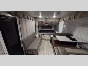 Inside - 2025 Flagstaff MAC Series 228D Folding Pop-Up Camper