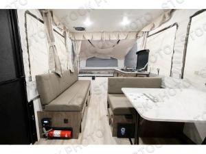 Inside - 2025 Flagstaff MAC Series 206M Folding Pop-Up Camper