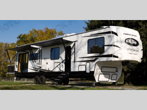 Outside - 2026 Cherokee Wolf Pack 365PACK15.5 Toy Hauler Fifth Wheel