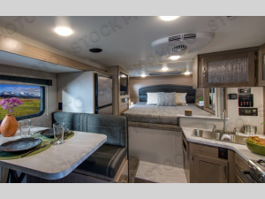 Inside - 2024 Adventurer 89RBS Truck Camper