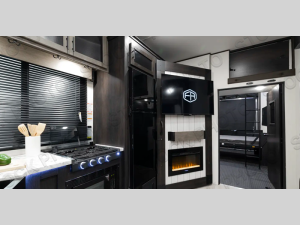 Inside - 2026 Cherokee Wolf Pack 350PACK15 Toy Hauler Fifth Wheel