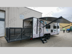 Outside - 2024 IBEX 19QTH Toy Hauler Travel Trailer