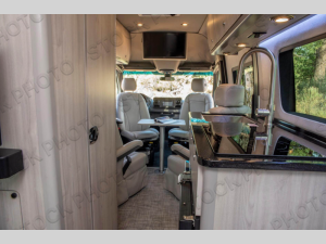 Inside - 2024 Terreno-ion Lounge Motor Home Class B - Diesel