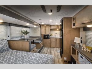 Inside - 2025 Cherokee Wolf Pup 18CBW Travel Trailer