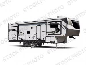 Outside - 2025 Sandpiper 3370RLS Fifth Wheel