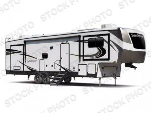 Outside - 2025 Sandpiper 3990FL Fifth Wheel