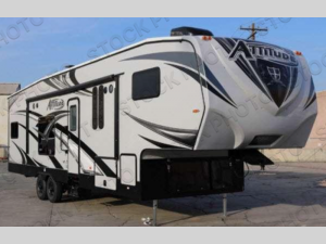 Outside - 2024 Attitude Wide Lite 2814SS Toy Hauler Fifth Wheel