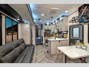 Inside - 2024 Cyclone 4007 Toy Hauler Fifth Wheel