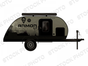 Outside - 2025 Armor LT 12X Teardrop Trailer