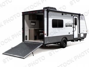 Inside - 2024 Sportsmen Classic 180TH Toy Hauler Travel Trailer