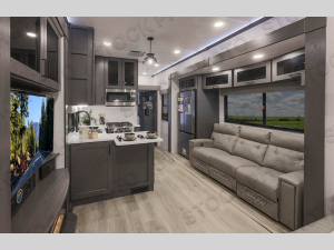 Inside - 2025 Valor 40V13 Toy Hauler Fifth Wheel